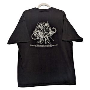 90s Metal Rules Magazine t shirt